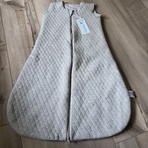 Light Gray Quilted Sleep Sack